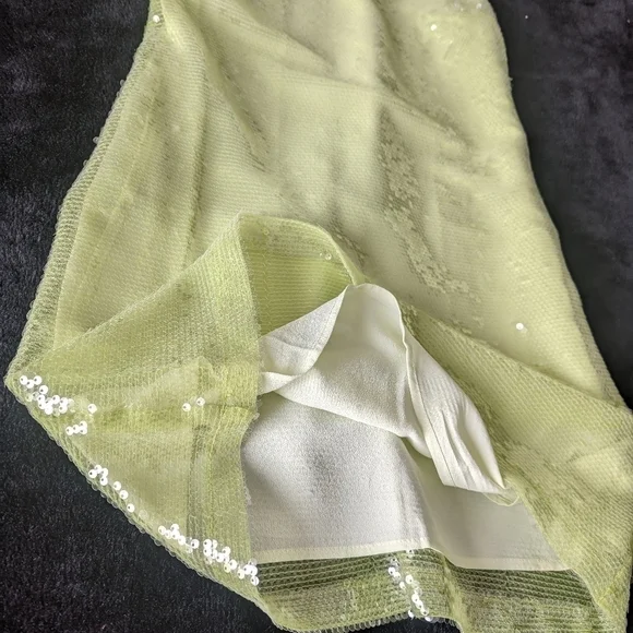 NWOT A New Day Neon Sequin Dress S - Picture 3 of 6